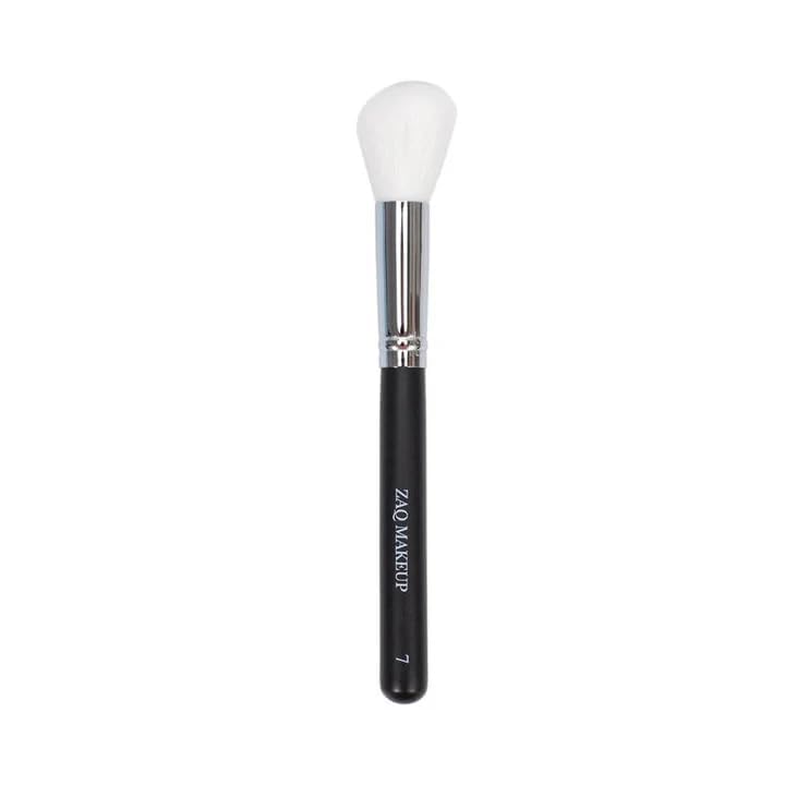 ZAQ Angled Contour Brush, Synthetic Concealer Brush for Blending Setting Buffing with Liquid, Cream and Powder Cosmetic (Angled Brush) - style: Angled Contour Brush