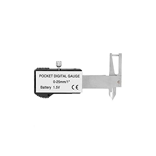 3-in-1 Micro Electronic Digital Caliper Ruler, Inside Diameter, Diameter, Thickness Measuring, 0~25mm Stainless Steel Digital Thickness Caliper, Digital Caliper Gauge for Gemstone & Small Workpiece