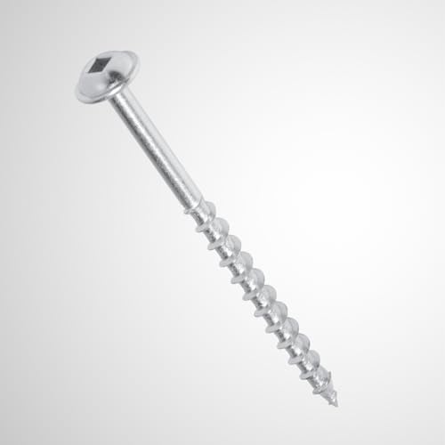 POWERTEC Pocket Screws, #8 x 2-1/2" Coarse Thread, Maxi-Loc, 100 PK (72266) - style: 100PK 2-1/2" Coarse Maxi-Loc Screws