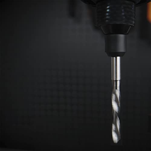 AM Arrowmax PCB Micro Drill Bit Set, 0.6mm-2.2mm, 3/32-Inch Shank, Size Marked, Tungsten Carbide Jewelry Drill Bits, Hole Drilling Tool for DIY, Amber, Beads, Wood