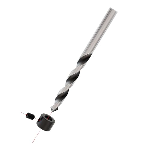 8PCS Drill Stop Bit Collar Set(3mm, 4mm, 5mm, 6mm, 8mm, 10mm, 12mm,16mm) Carbon Steel Drill Bit Hole Adjustable Depth Split Positioner Ring, Tighten by Stops Set-Screw - size: 3/4/5/6/8/10/12/16mm