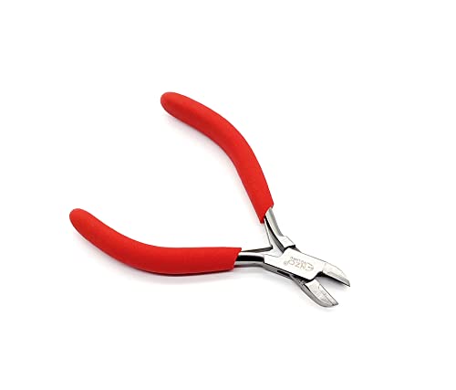 T.C Tungsten Carbide Side Cutter Coil Cable Wire Stripper Stripping Cutting Pliers Tool Jewelry Watch Model Making Electronics DIY Tool