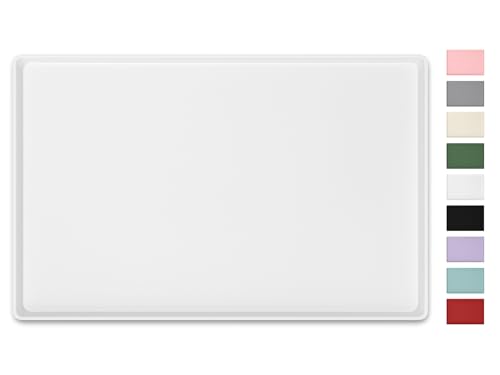 Silicone Art Mat for Crafts, 12" x 19" Waterproof Non-Slip Painting Mat - color: White, size: 12" x 19"