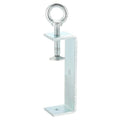 HARFINGTON Carbon Steel C Clamps, 120mm Square Galvanized Mini Tiger Clamp - size: 120mm