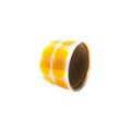 Bertech Polyimide Masking Discs, 1 Inch Diameter, Amber, Made from High Temperature Polyimide Film with Silicon Adhesive (500 Per Roll), RoHS Compliant - size: 1 Inch