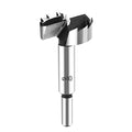 HPHOPE 40mm(1-9/16") Forstner Bit for Wood, High-Speed Steel, Round Shank - size: Ø 40mm(1-9/16")
