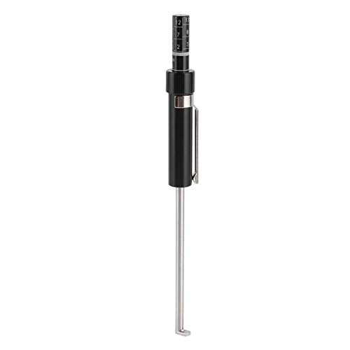 Brake Pad Thickness Gauge for Automotive Vehicles Brake Gauge Tester with 6mm 0.2in Thick Base Plate Measurement Tool