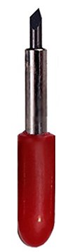 20 Pack - Made in USA - Explore Replacement Blades Compatible Cricut Imagine Explore Air 2 Create Maker 3 Expression 45° Standard Vinyl Fabric Scrapbook Cutting Blades Replacements - color: red/blue USA-made