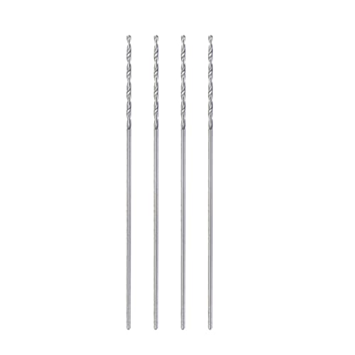 HARFINGTON 4pcs Solid Carbide Drill Bits 0.65mm C3/K10 Tungsten Carbide - size: 0.65mm