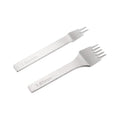 HARFINGTON 2Pcs Leather Stitching Punch 3.85mm 2/5 Prong Carbon Steel Leather Punch Hole Tool Chisel for DIY Craft Handbag Wallets Card Belt Holders Key Holders Belts, White - color: White, size: 3.85mm 2/5 Prong