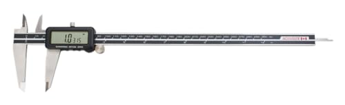 Accusize Digital Caliper, 12 in/300 mm, Full Screen LCD - color: Gray LCD, size: 12" / 0-300mm