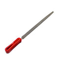 Utoolmart Diamond File 10 Inch Triangular Diamond Coated Plastic Handle Han - size: 10 inch triangle file