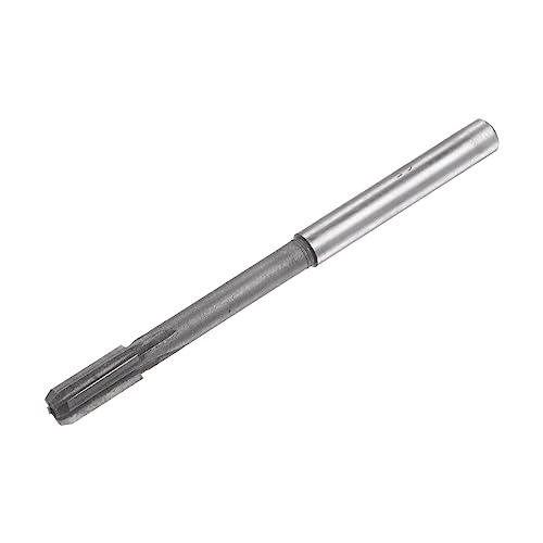HARFINGTON Chucking Reamer 6.4mm H7 C1/K30 Carbide Tip Precision Straight Flutes Round Shank Lathe Machine Milling Cutter - size: 6.4mm