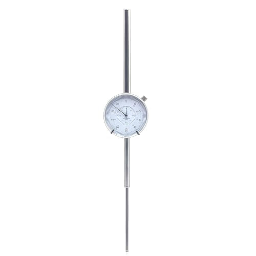 HFS Dial Indicator, 0-4" Range, 0.001" Graduation, 1/4" Lug Back - size: 0-4" x 0.001"