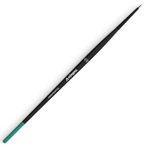 Vallejo - Pro Modeler Series Definition Set, Natural Hair Brushes - color: Modeler