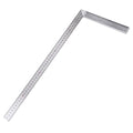 Utoolmart Right Angle Ruler,Framing Square Ruler,500mm / 19.7-inch Stainless Steel, L Shape Ruler, Framing Ruler, Try Square Ruler Tools for Carpenter Engineer 1 Pcs - size: square 500mm