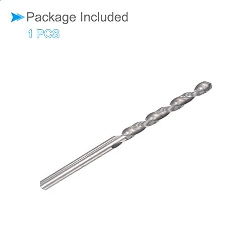 Solid Carbide Drill Bits, 2.6mm Diameter, Left Hand YG6X (C3/K10) Tungsten Carbide Straight Shank Twist Drill Bits - (Applications: for Stainless Steel Alloy), 1-Piece - size: 2.6mm