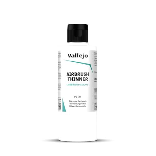 Vallejo - Airbrush Thinner for Acrylic Paints, 6.76 fl oz (200 ml) - size: 6.76 Fl Oz (Pack of 1)