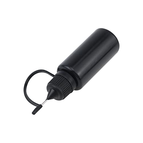 T Tulead Precision Tip Applicator Bottles, 15ml, Black, 10PCS - style: Black,15ml