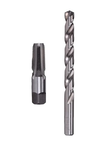 Century Drill & Tool 93202 National Pipe Thread Tap & Drill Combo Pack - size: 1/4-18 NPT, 7/16 Inch