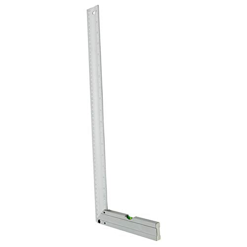 Utoolmart Right Angle Ruler,Framing Square Ruler,500mm / 19.7-inch Stainless Steel, L Shape Ruler, Framing Ruler, Try Square Ruler Tools for Carpenter Engineer 1 Pcs - size: Horizontal Angle ruler 500 mm