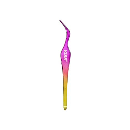 Kiss Impress Press-On Falsies No-Glue False Eyelash Clusters Precision Applicator, 1 Piece, Non-Stick, Ergonomic, Easy to Use