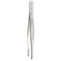 HARFINGTON Stainless Steel 4.9" Tip Multi-Purpose Tongs Silver - size: 4.9 x 0.4 x 0.07 inch