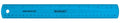 Westcott Shatterproof Ruler, 12-Inch, Blue, 16010 - color: Blue