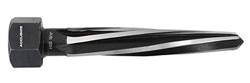 Accusize HSS Bridge Reamer, 15/16 in, Hex Shank, 0523-6045 - size: 15/16 inch