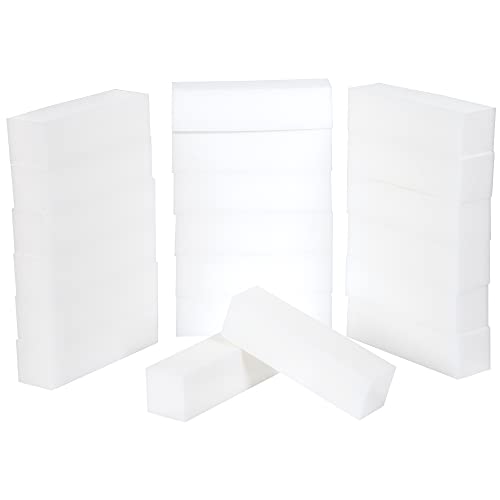 ForPro Super White Buffing Block, 240 Grit, Four-Sided Manicure and Pedicure Nail Buffer, 3.75” L x 1” W x 1” H, 20-Count (Pack of 2) - size: 240 grit (Pack of 2)