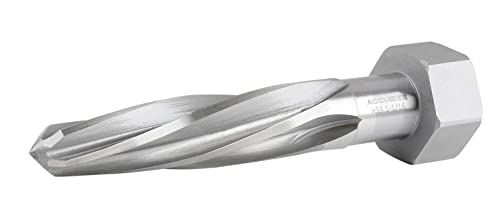 Accusize HSS Bridge Reamer, 1-1/16 in, Hex Shank, 0523-6055 - size: 1-1/16 inch