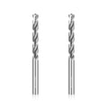 4.5mm Drill Bits Solid Carbide Drill Bits, Metric Drill Bit Set, Tungsten Carbide Drill Bit Set for Stainless Steel Hardened Steel Cast Iron Alloy Copper, 2 Pcs - size: 4.5mm