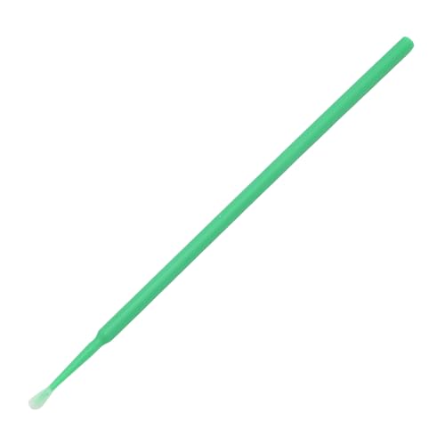 Saihisday Touch Up Paint Brushes for Automotive Paint Chip Repair Disposable Micro Applicators 100PCS (Green) - color: Green