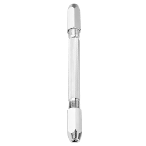 0-3mm Double End Pin Vise – Manual Hand Drill Tool for Wood & Plastic, Professional Non-Slip Handle with Stable Clamping