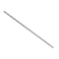 Solid Carbide Drill Bits, 1.2mm Diameter, Left Hand YG6X (C3/K10) Tungsten Carbide Straight Shank Twist Drill Bits - (Applications: for Stainless Steel Alloy), 1-Piece - size: 1.2mm