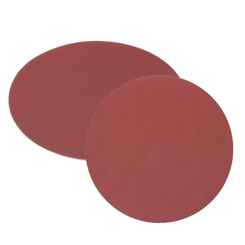 uxcell 3pcs 10-Inch PSA Sanding Discs, 240 Grits Aluminum Oxide Self Adhesive Stick Back Sandpapers, No-Hole Round Wet/Dry Sander Papers, Sand Auto Car Paint, Wood, Metal - size: 240 Grits