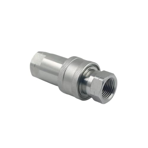 1/4" NPT ISO 7241-A Hydraulic Quick Connect Couplers Set Tractor Hydraulic Quick Disconnect Coupler Hydraulic Coupling - size: 1Set-ISO7241-A 1/4" NPT