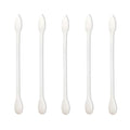 900pcs Precision Cotton Swabs, Pointed&Flattened Tip Cosmetic Applicators - size: 900pcs（Pointed+Flattened）