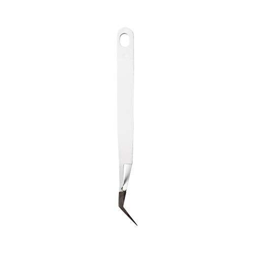 Craft Weeding Tools,Vinyl Weeder Basic Tool for Silhouettes, Cameos, Lettering (White Cross Locking Tweezers) - color: White Cross locking Tweezers