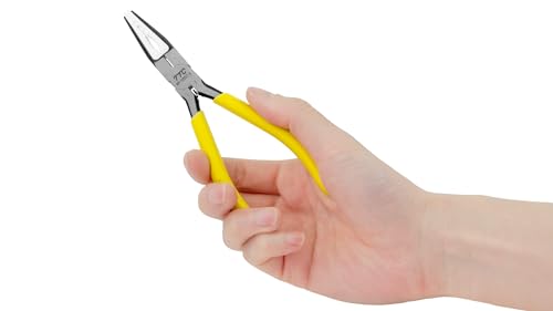 Tsunoda RP-125SC-S, Non-Marring Soft Jaw Long Nose Pliers, Replaceable Jaw Pads, 5-Inch - size: 5 inch