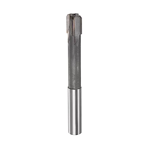 HARFINGTON Chucking Reamer 14.5mm H7 C1/K30 Carbide Tip Precision Straight Flutes Round Shank Lathe Machine Milling Cutter - size: 14.5mm