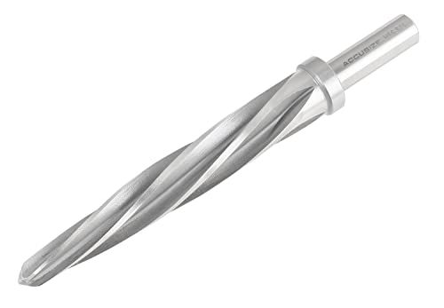 Accusize HSS Construction Reamer, 3/4 in, 3-Flat Shank, 0522-0034 - size: 3/4"