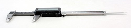 Accusize Digital Caliper, 6 in/150 mm, Full Screen LCD - color: Gray LCD, size: 6" / 0-150mm