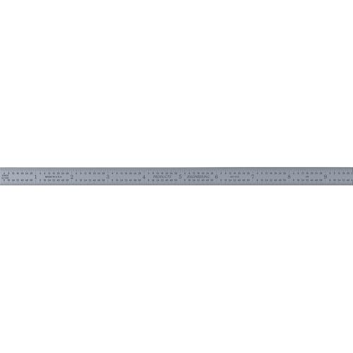 PEC Tools 24" Metal Ruler, Flexible, 4R Graduation, Inch Measuring Tool - color: Carbon Steel-Flexible, size: 24"