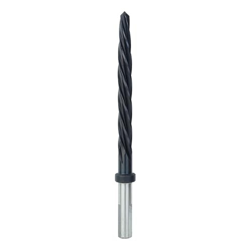 3/8 Inch x 4-5/8 Inch Bridge Reamer 1/2 Inch Shank Tapered Reamer, TiAlN Coating Construction Reamer for Metal (3/8” x 4-5/8”) - size: 3/8" x 4-5/8"