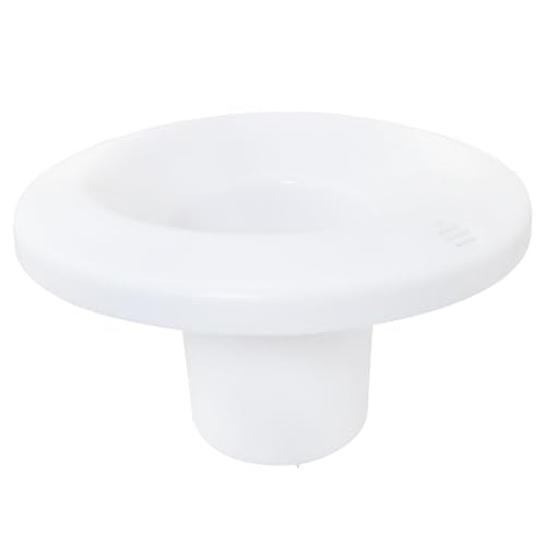 Water Dispenser Bucket Holder Connector Set Replacement Parts for Water Bucket Support Universal Flanged Lid for Countertop and Floor Standing Models White
