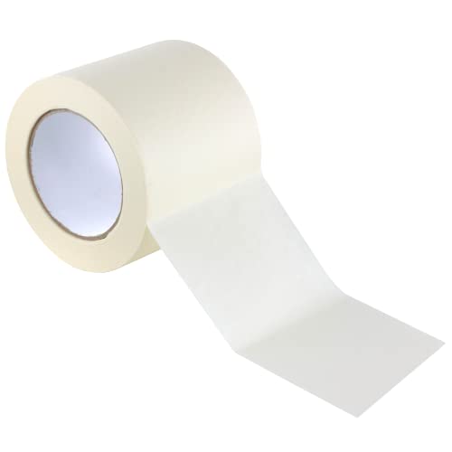 GTSE Wide Masking Tape, 4 inches x 55 Yards (164 ft), Multi-Surface Adhesive Painting Tape, 2 Rolls - size: 4" x 55 yds