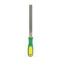 HARFINGTON Flat Thin Cut File 8" Double Cut Teeth High Carbon Steel Hand Rasp File with Plastic Handle for Metal Wood Deburring Removing - size: 8", style: Thin