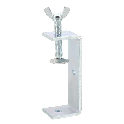 HARFINGTON Carbon Steel C Clamps 100mm Mini Tiger Clamp Adjustable - size: 100mm