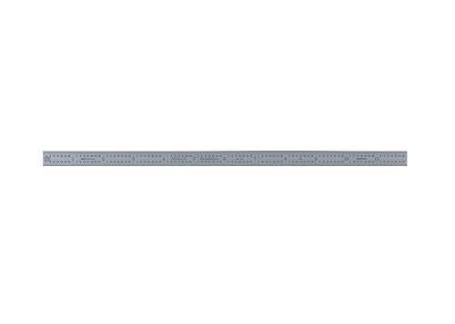 PEC Tools 12" Metal Ruler, Flexible, 4R Graduation, Inch Measuring Tool - color: Carbon Steel-Flexible, size: 12"
